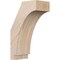 Ekena Millwork 3 1/2"W x 6"D x 10"H Imperial Smooth Knee Brace, Douglas Fir BRC04X06X10IMP00SDF - alternate 1
